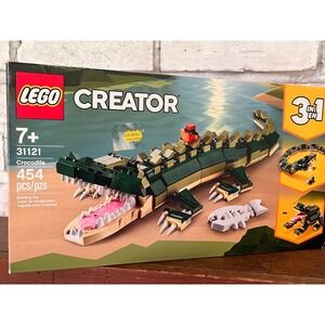 LEGO Creator Crocodile 31121 3 in 1  Snake Frog Used